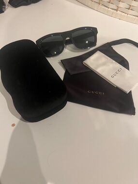 Gucci Sunglasses GG1509S 004 Green Blue Sunglasses New With Case